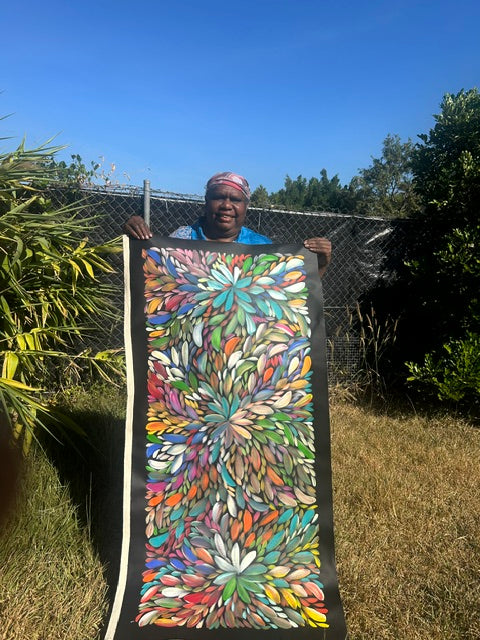 Louise Numina Napananka - Bush Medicine Leaves .21-19