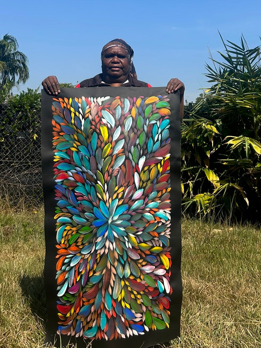 Louise Numina Napananka - Bush Medicine Leaves .21-14