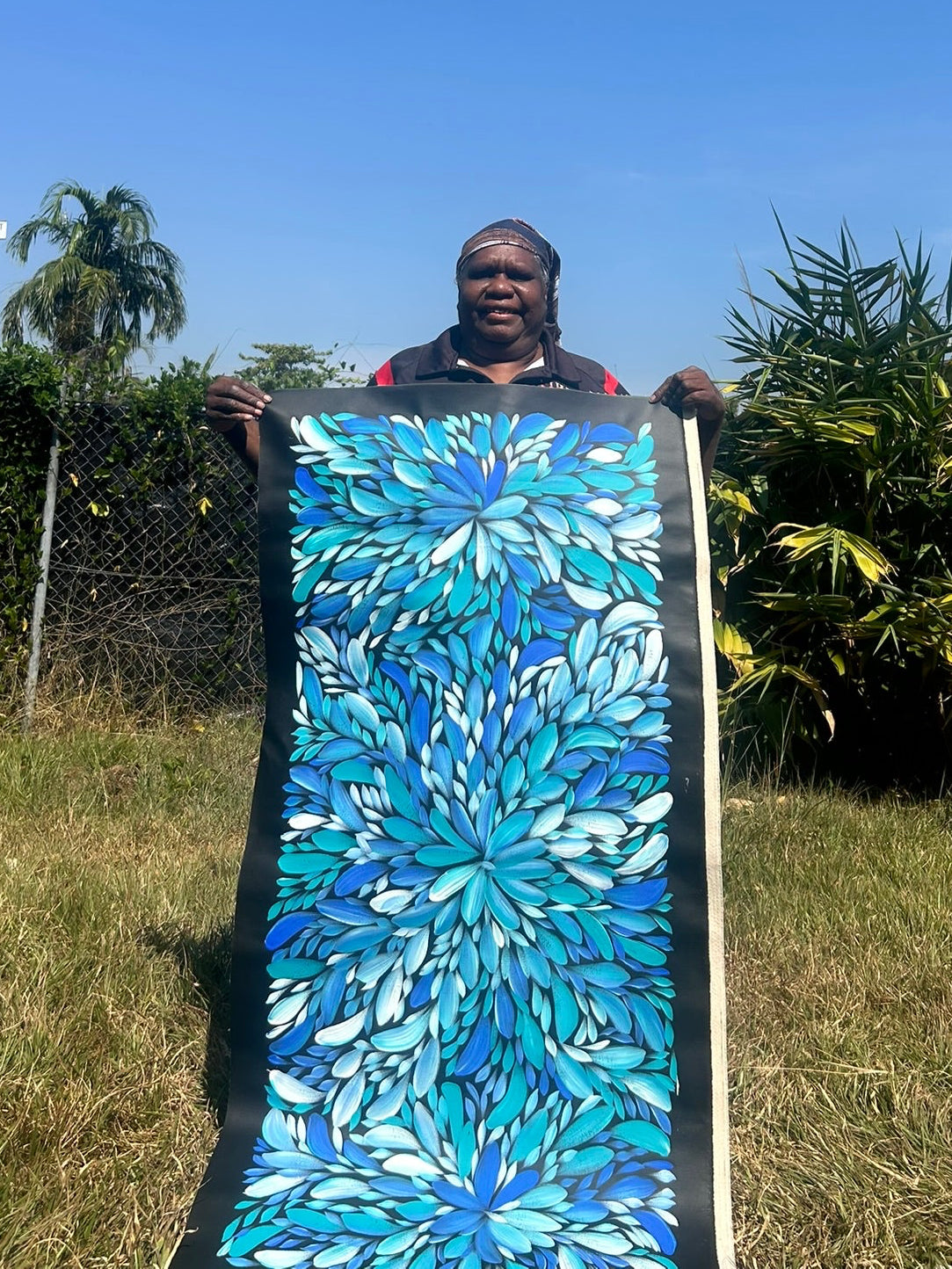 Louise Numina Napananka - Bush Medicine Leaves .21-5
