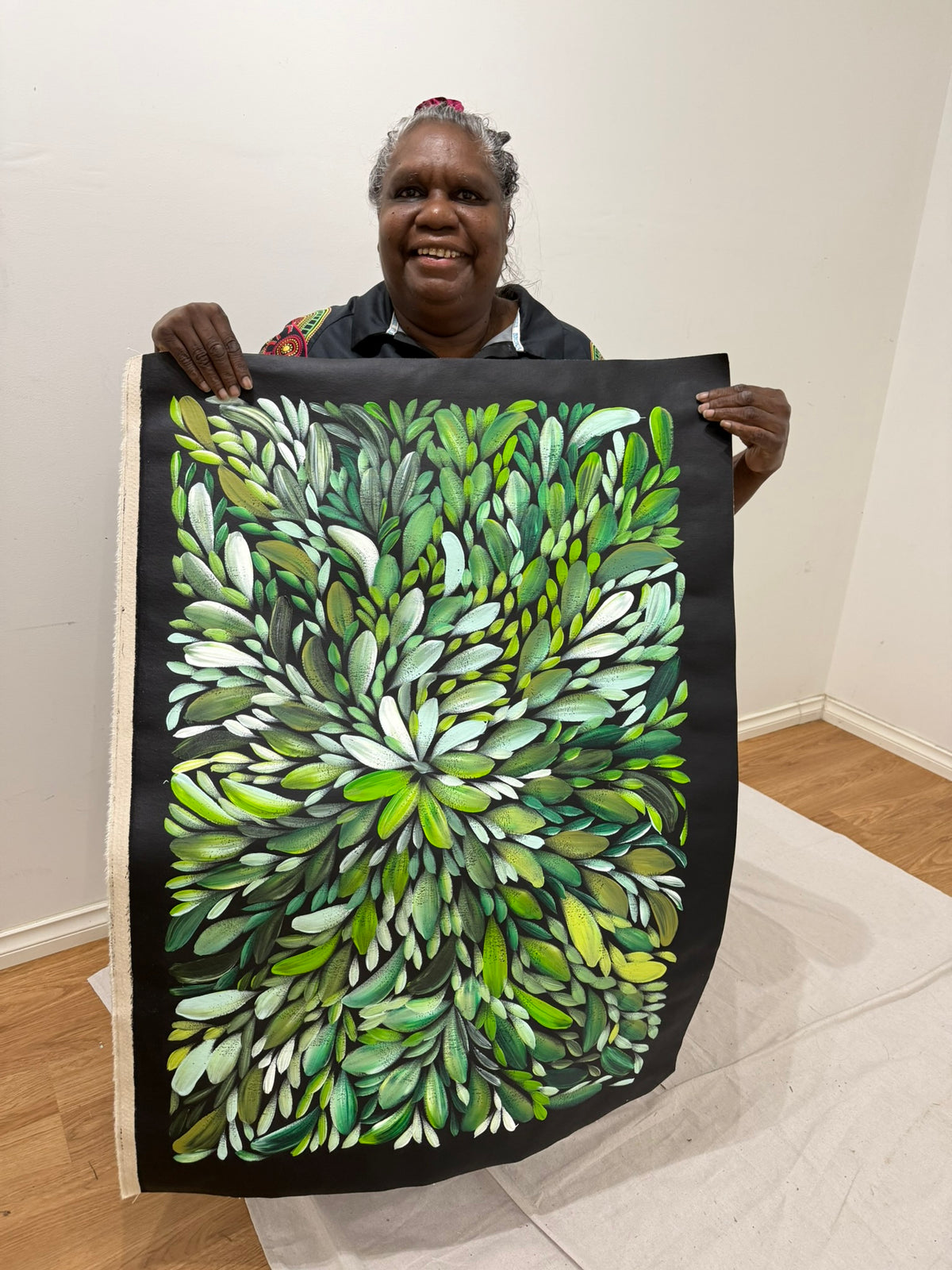 Louise Numina Napananka - Bush Medicine Leaves .22-14