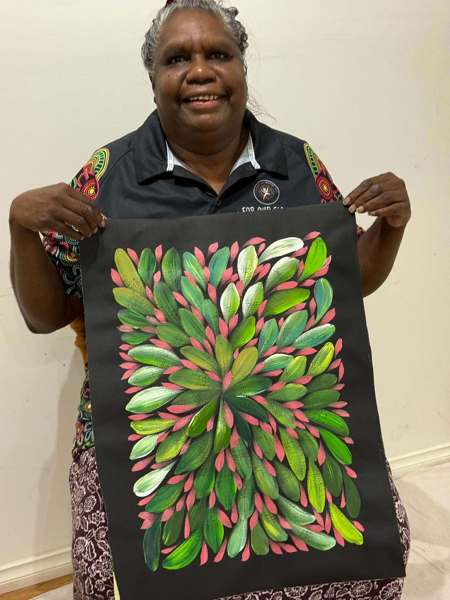 Louise Numina Napananka - Bush Medicine Leaves .22-3