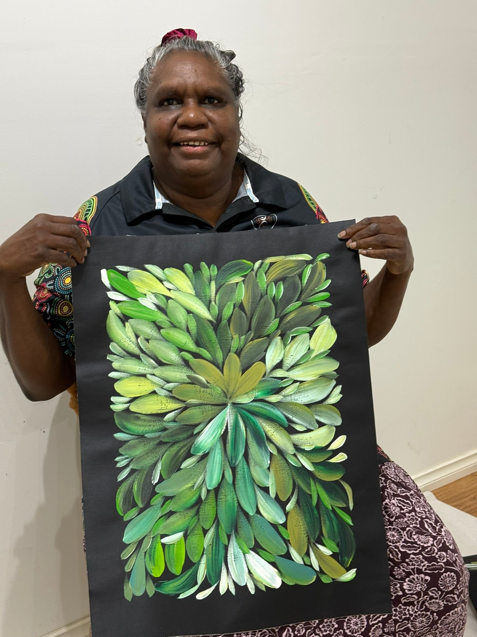 Louise Numina Napananka - Bush Medicine Leaves .22-9
