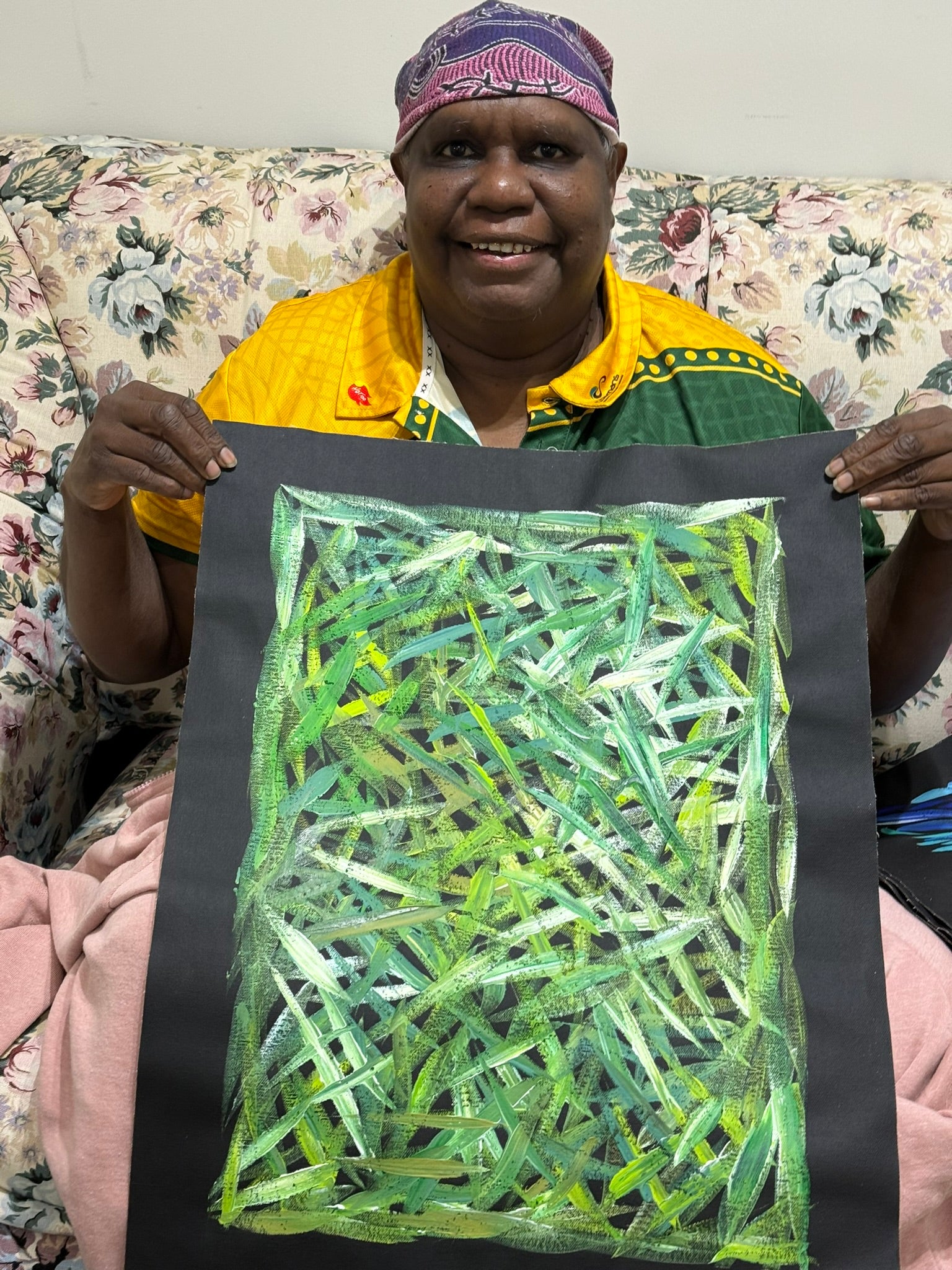 Louise Numina Napananka - Spinifex Grass .23-2