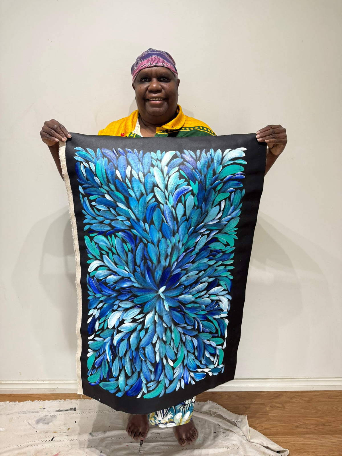 Louise Numina Napananka - Bush Medicine Leaves .23-22