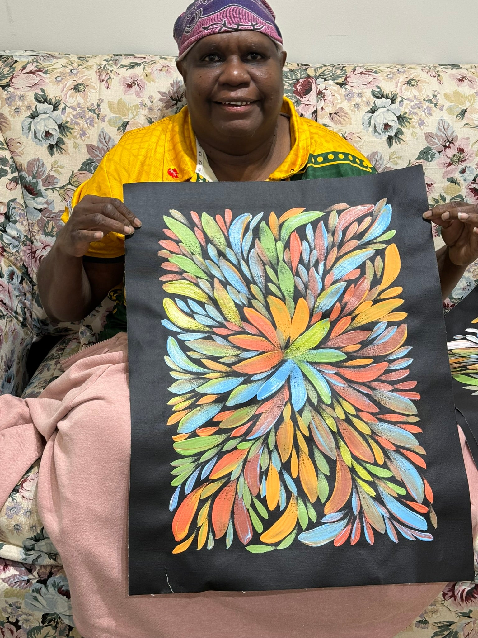 Louise Numina Napananka - Bush Medicine Leaves .23-8