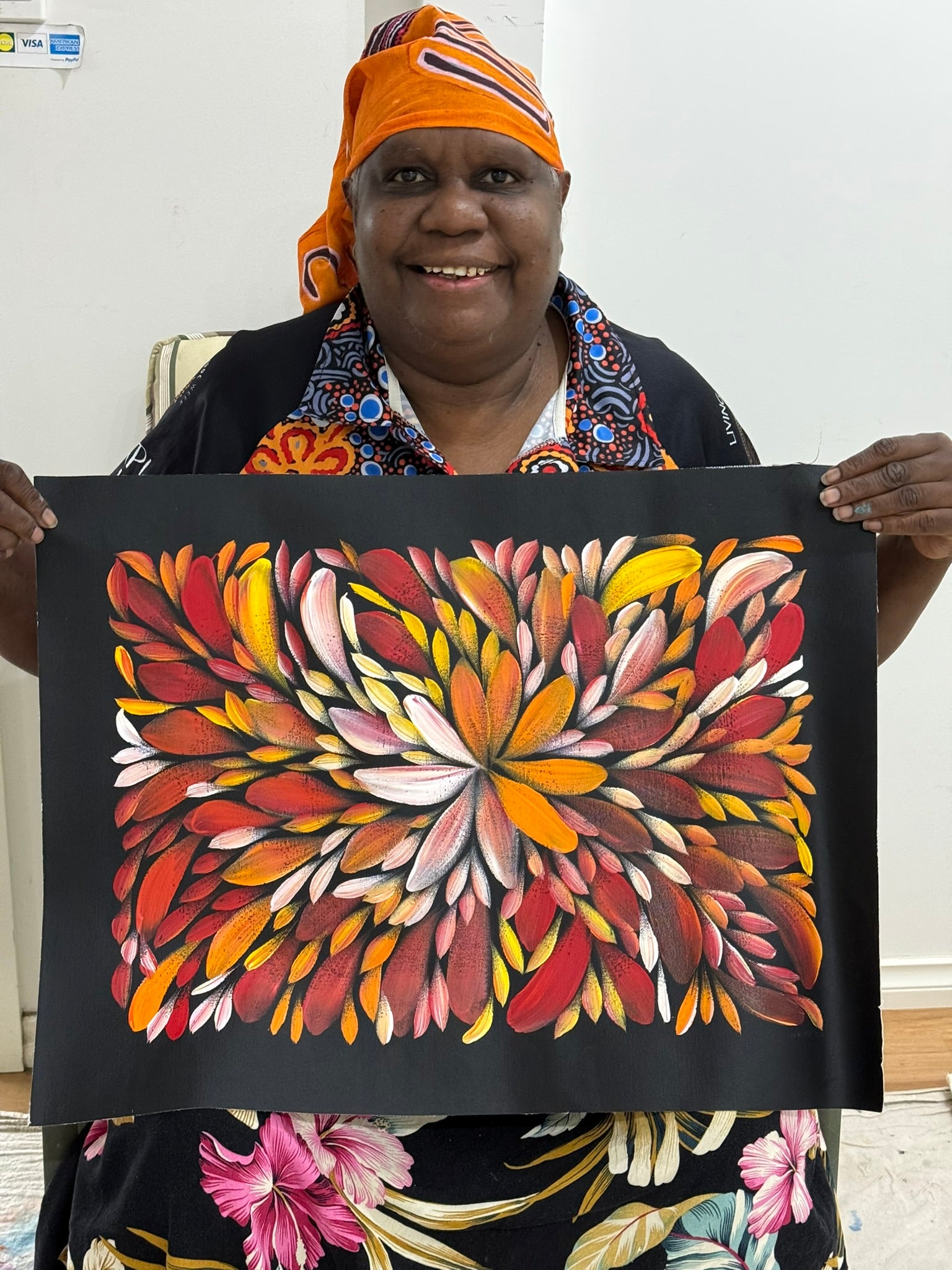 Louise Numina Napananka - Bush Medicine Leaves .24-6
