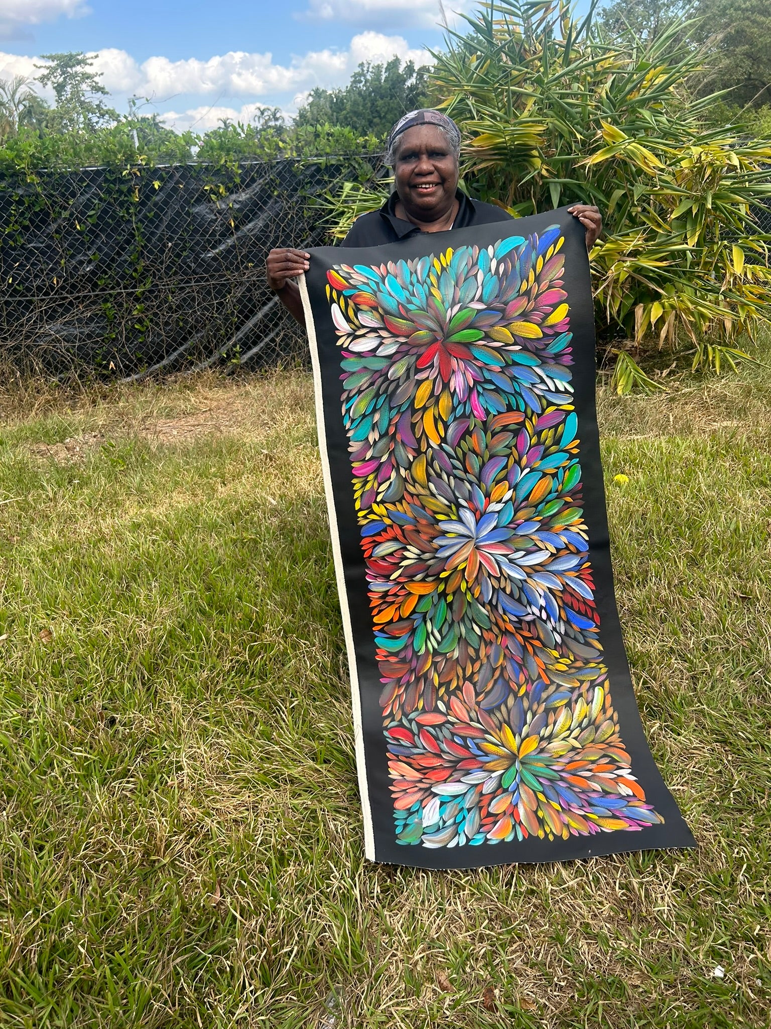 Louise Numina Napananka - Bush Medicine Leaves .25-7