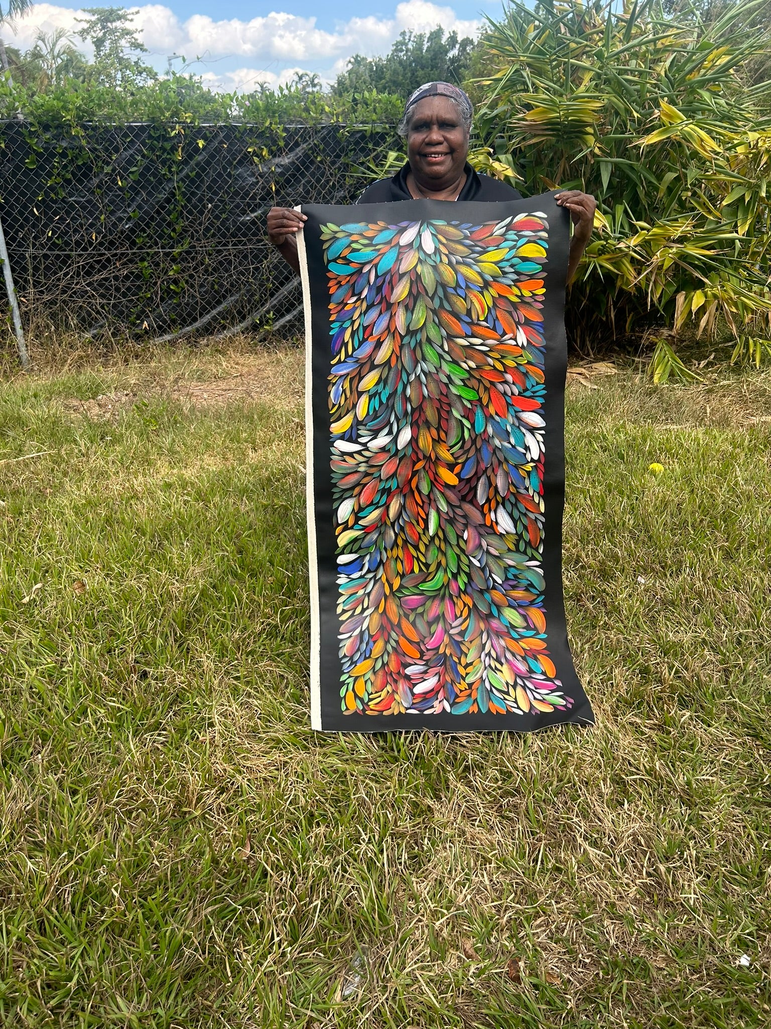 Louise Numina Napananka - Bush Medicine Leaves .25-8