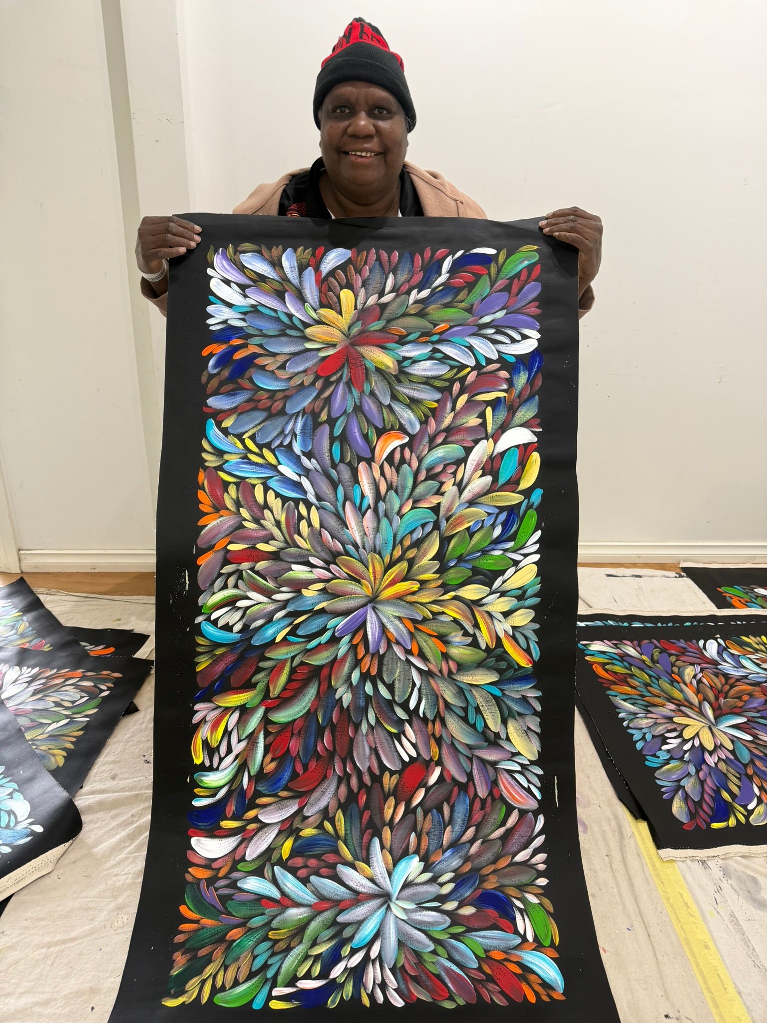 Louise Numina Napananka - Bush Medicine Leaves .26-17