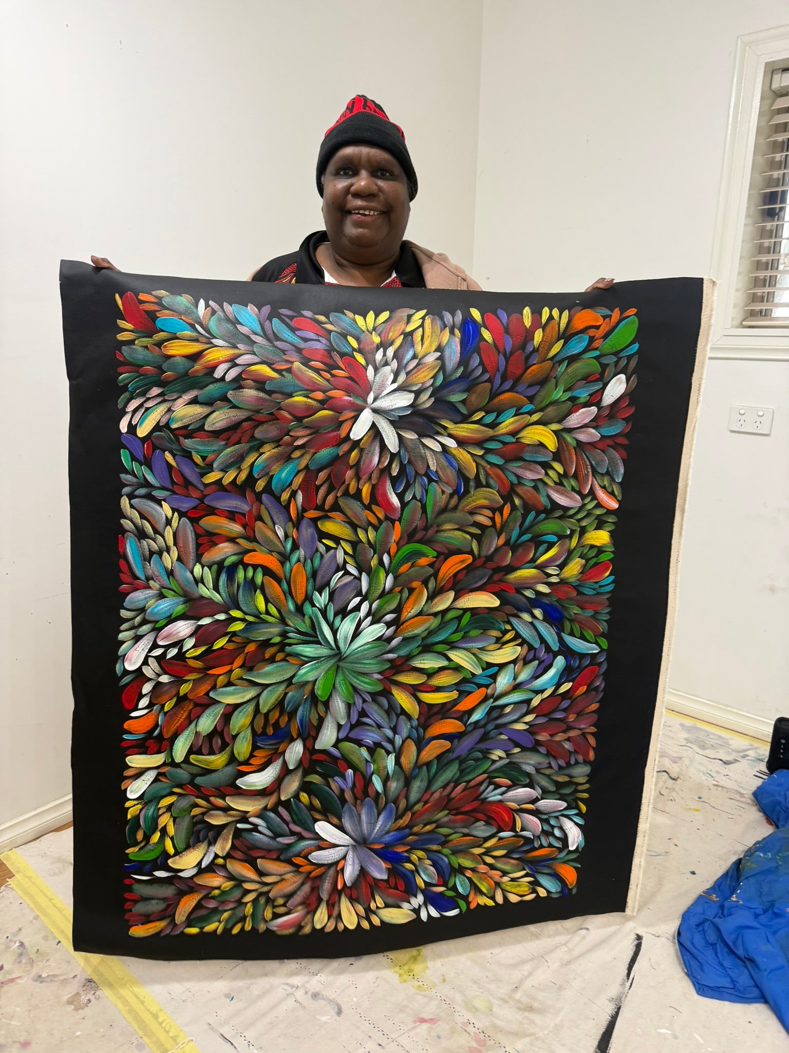 Louise Numina Napananka - Bush Medicine Leaves .26-20