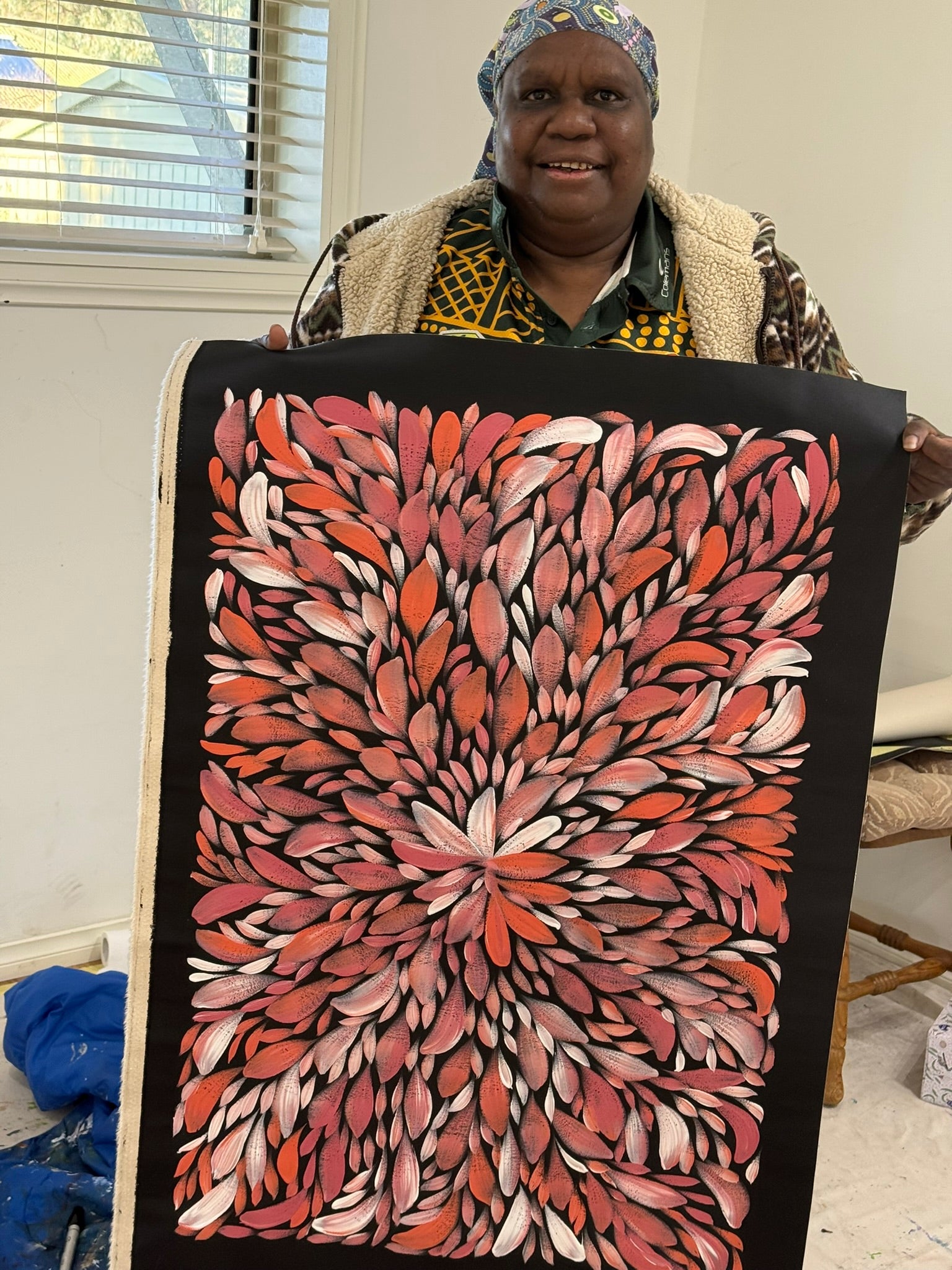 Louise Numina Napananka - Bush Medicine Leaves .30-11