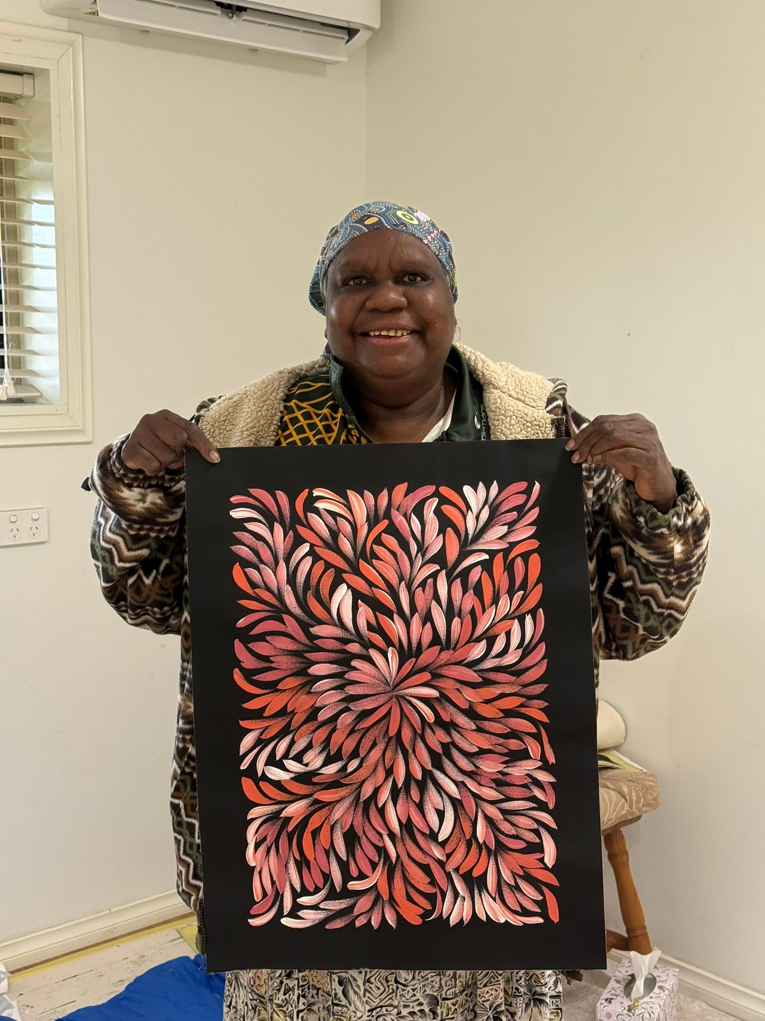 Louise Numina Napananka - Bush Medicine Leaves .30-2