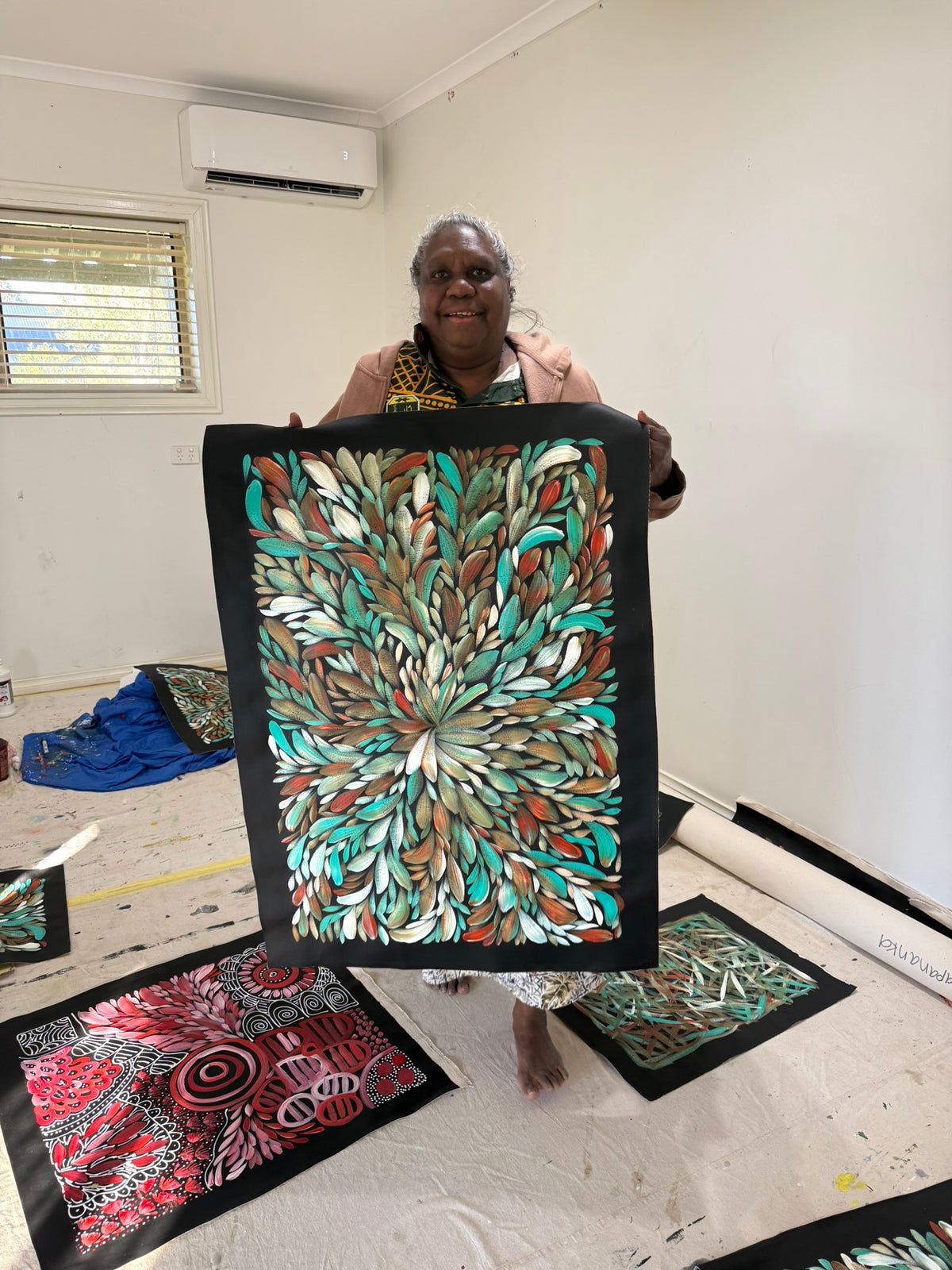 Louise Numina Napananka - Bush Medicine Leaves .31-10