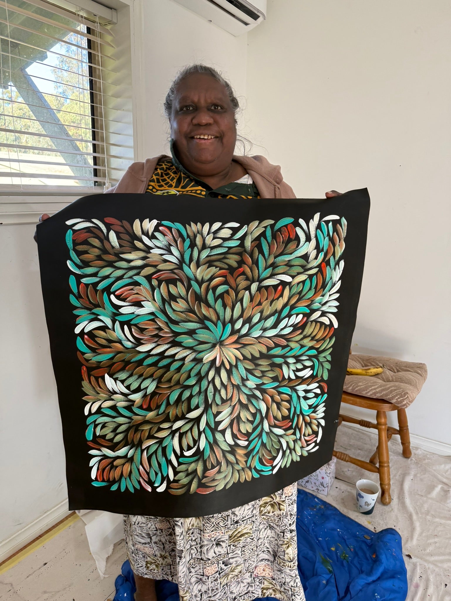 Louise Numina Napananka - Bush Medicine Leaves .31-3