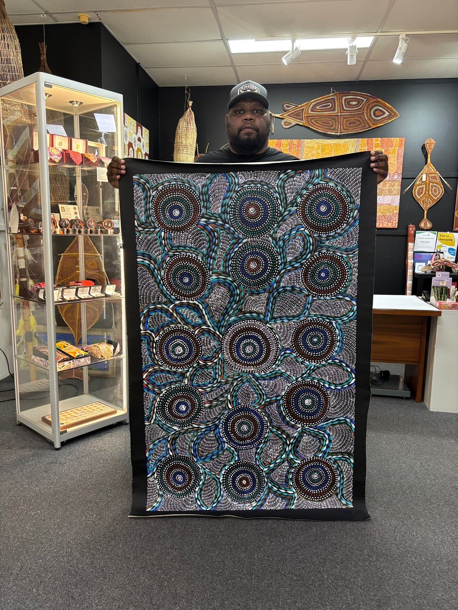 Scott Duggie - Waterholes and Bush Medicine Leaves .40