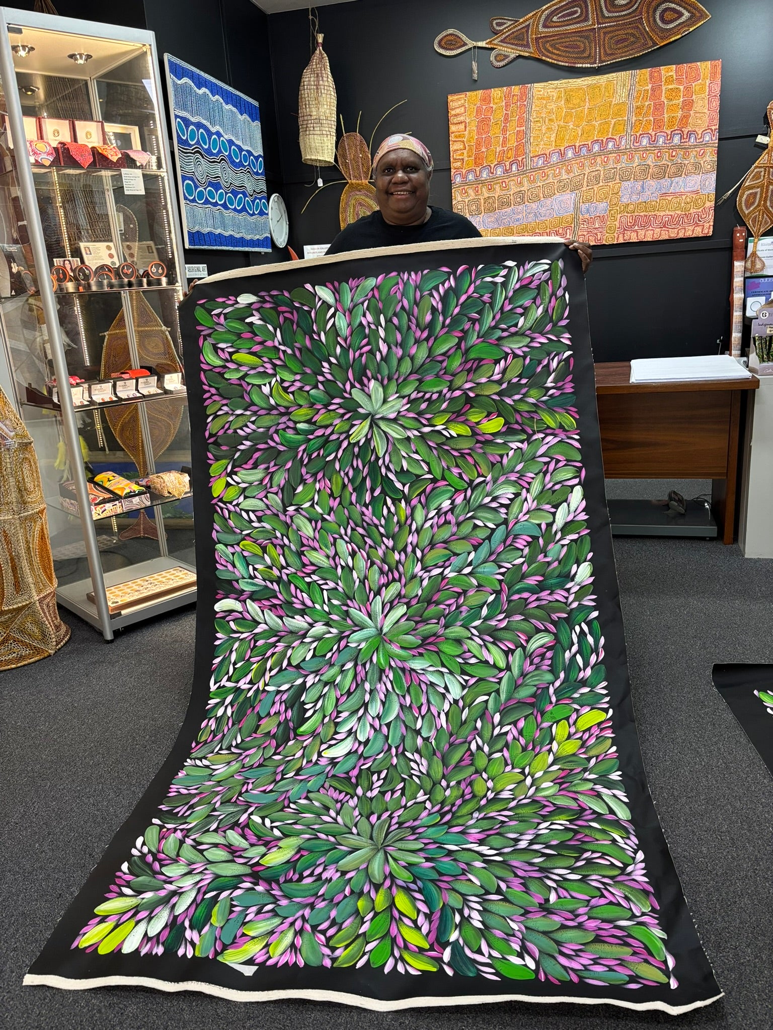 Louise Numina Napananka - Bush Medicine Leaves .43-14