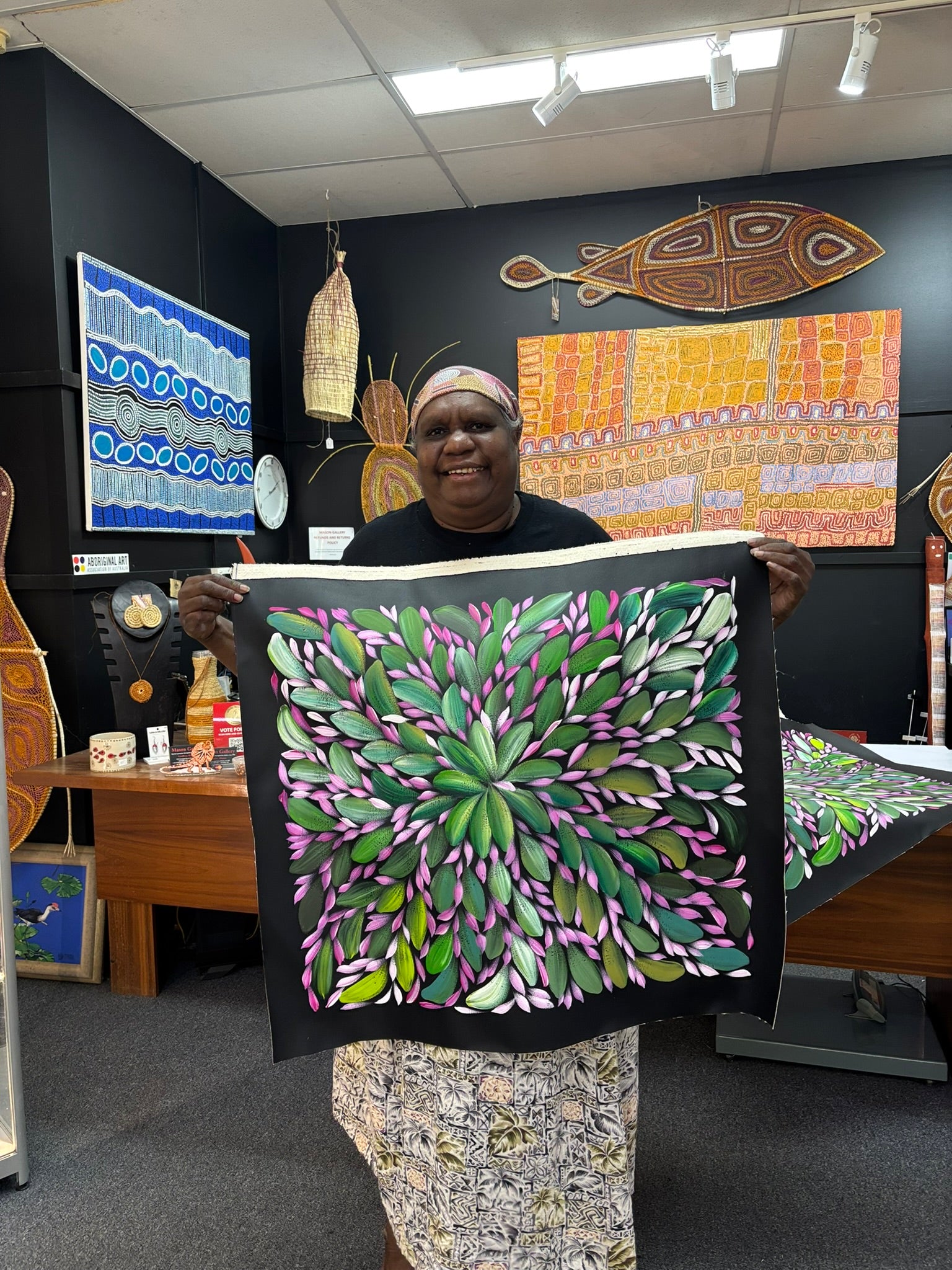 Louise Numina Napananka - Bush Medicine Leaves .43-10