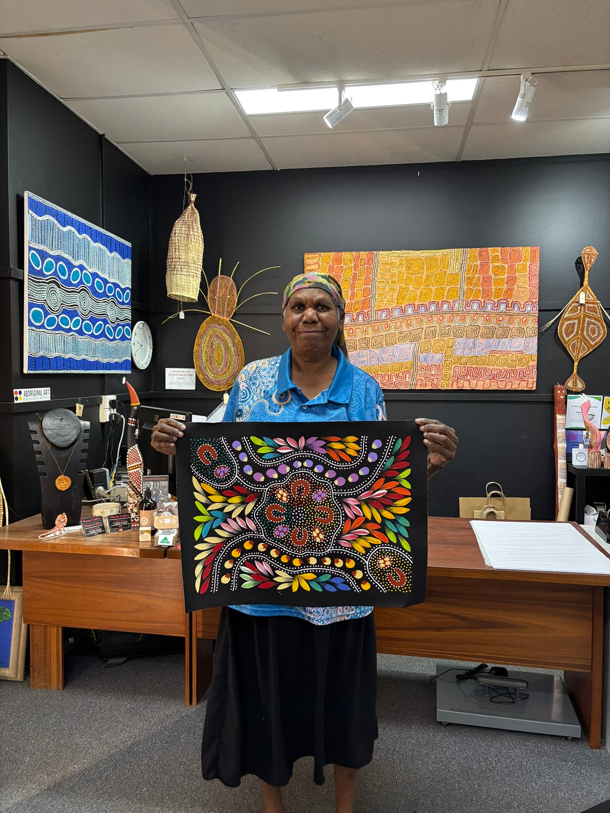 Jacinta Numina Waugh - Me and My Sisters Hunting in Our Homelands .46-10