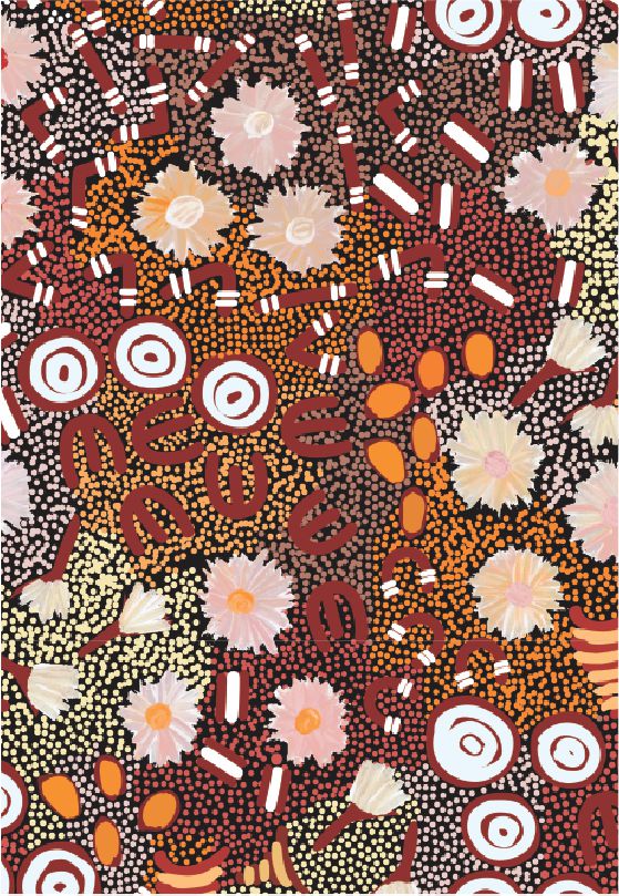 Microfibre Tea Towel - Samantha Daniel Napangati