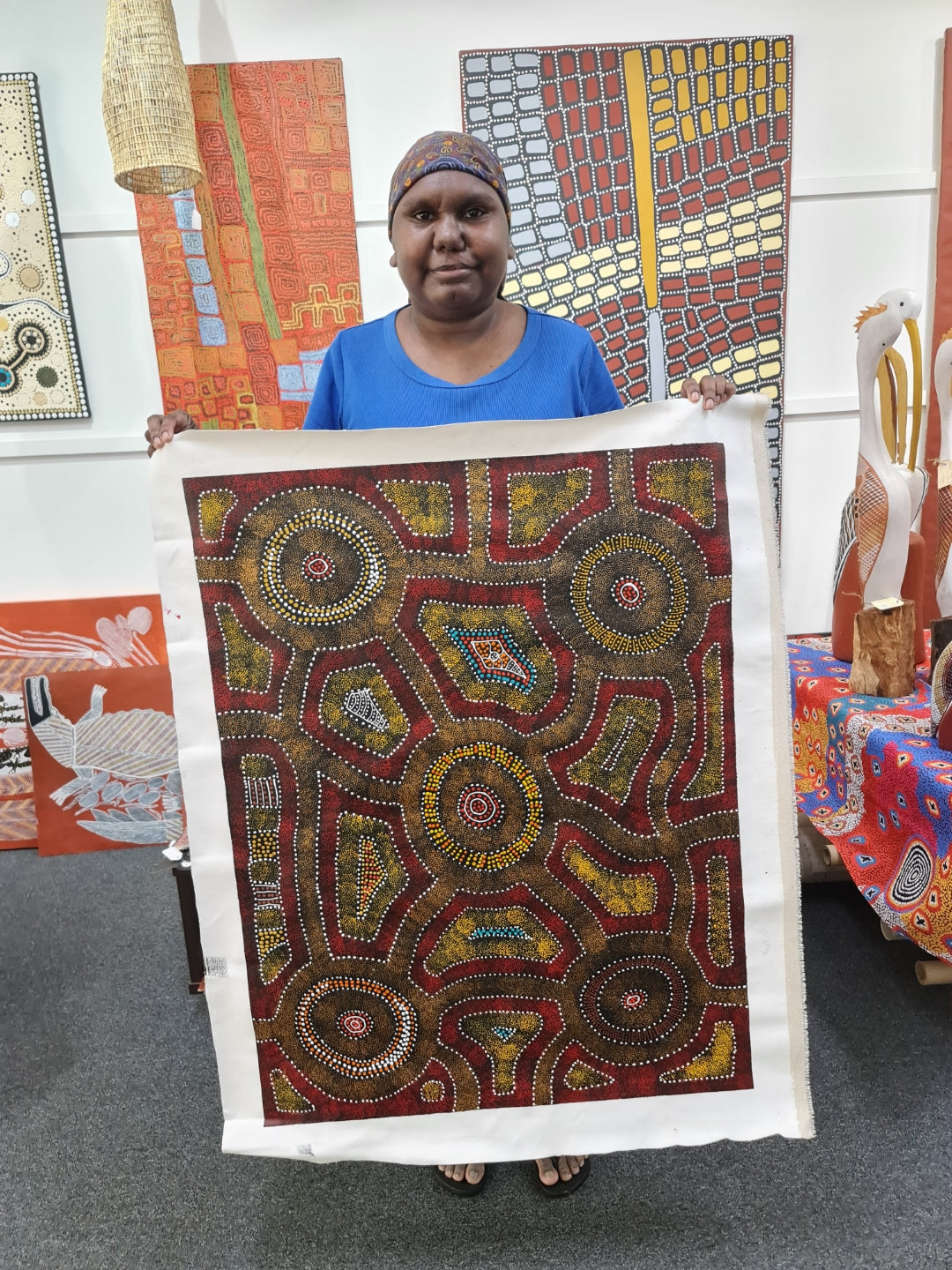 Sharon Turner - Thorny Lizard Dreaming .69-1