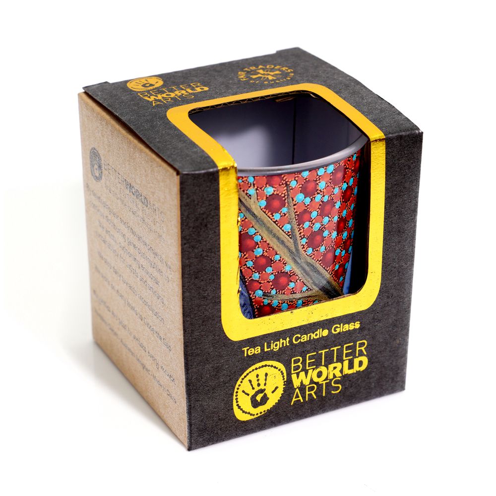 Tea Light Candle Holder - Kathleen Buzzacott