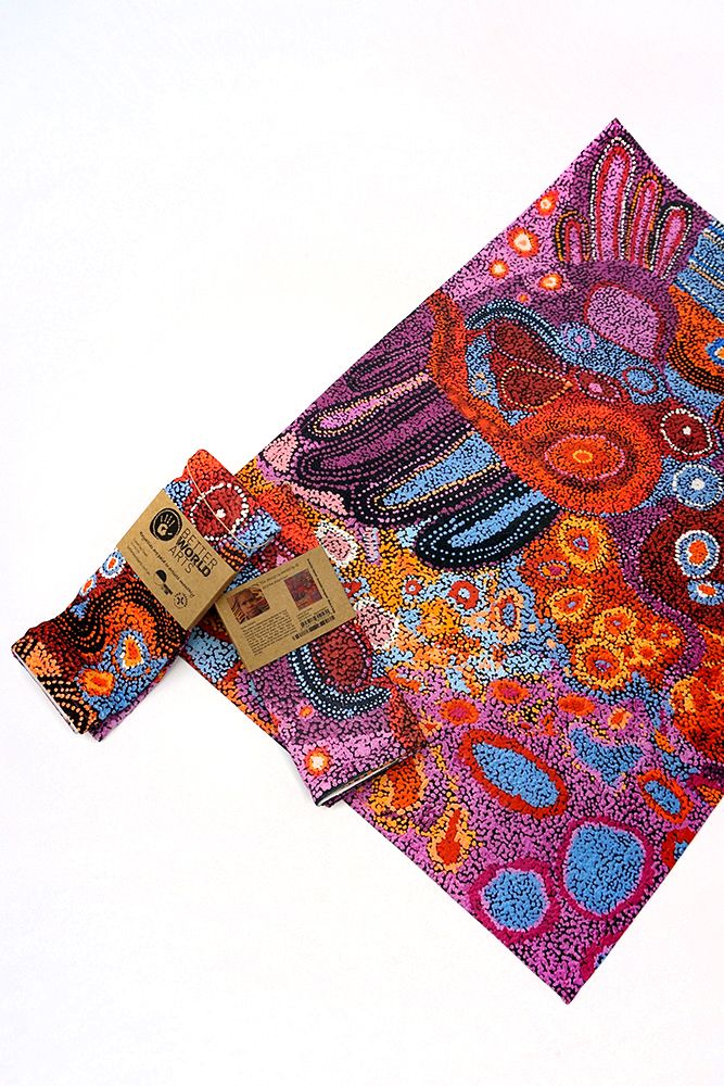 Cotton Tea Towel - Andrea Mimpitja Adamson - Seven Sisters