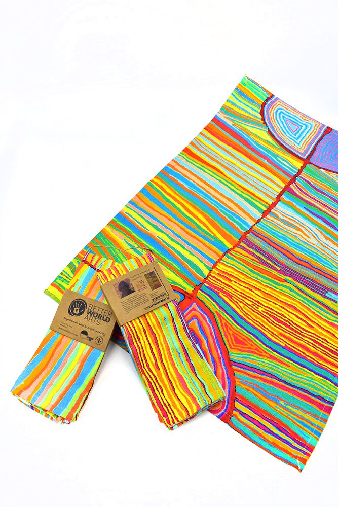 Cotton Tea Towel - Judy Watson