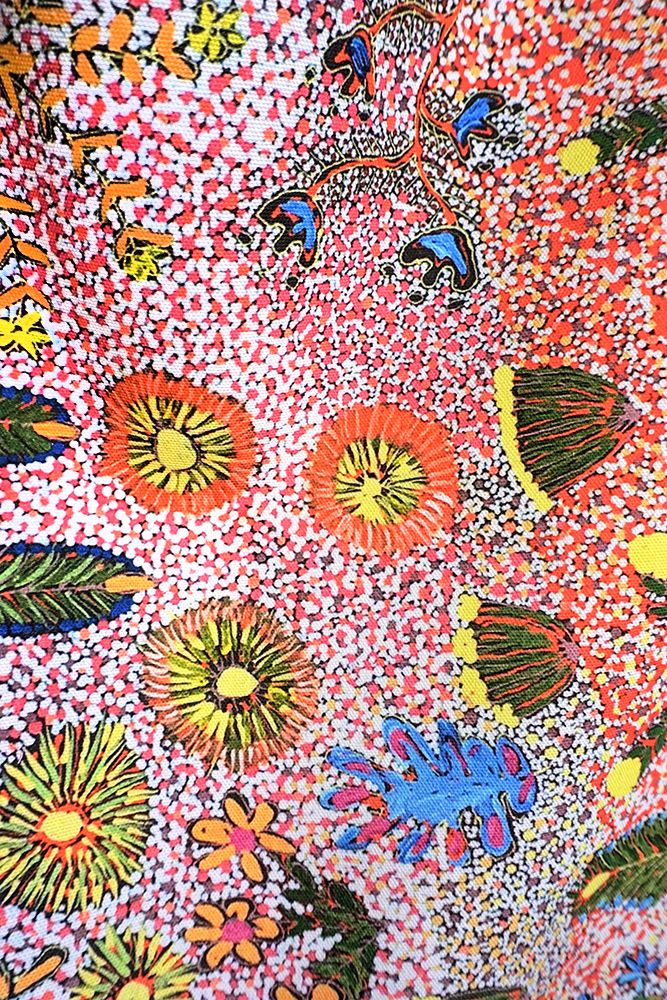 Cotton Tea Towel - Julienne Ngwarraye Morton