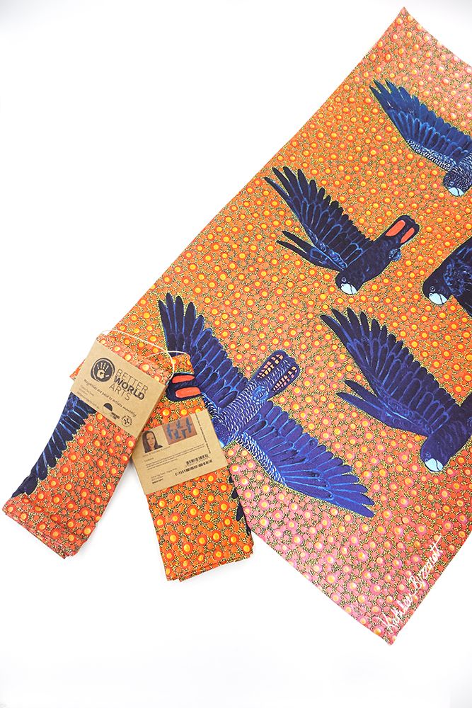 Cotton Tea Towel - Kathleen Buzzacott - Cockatoo