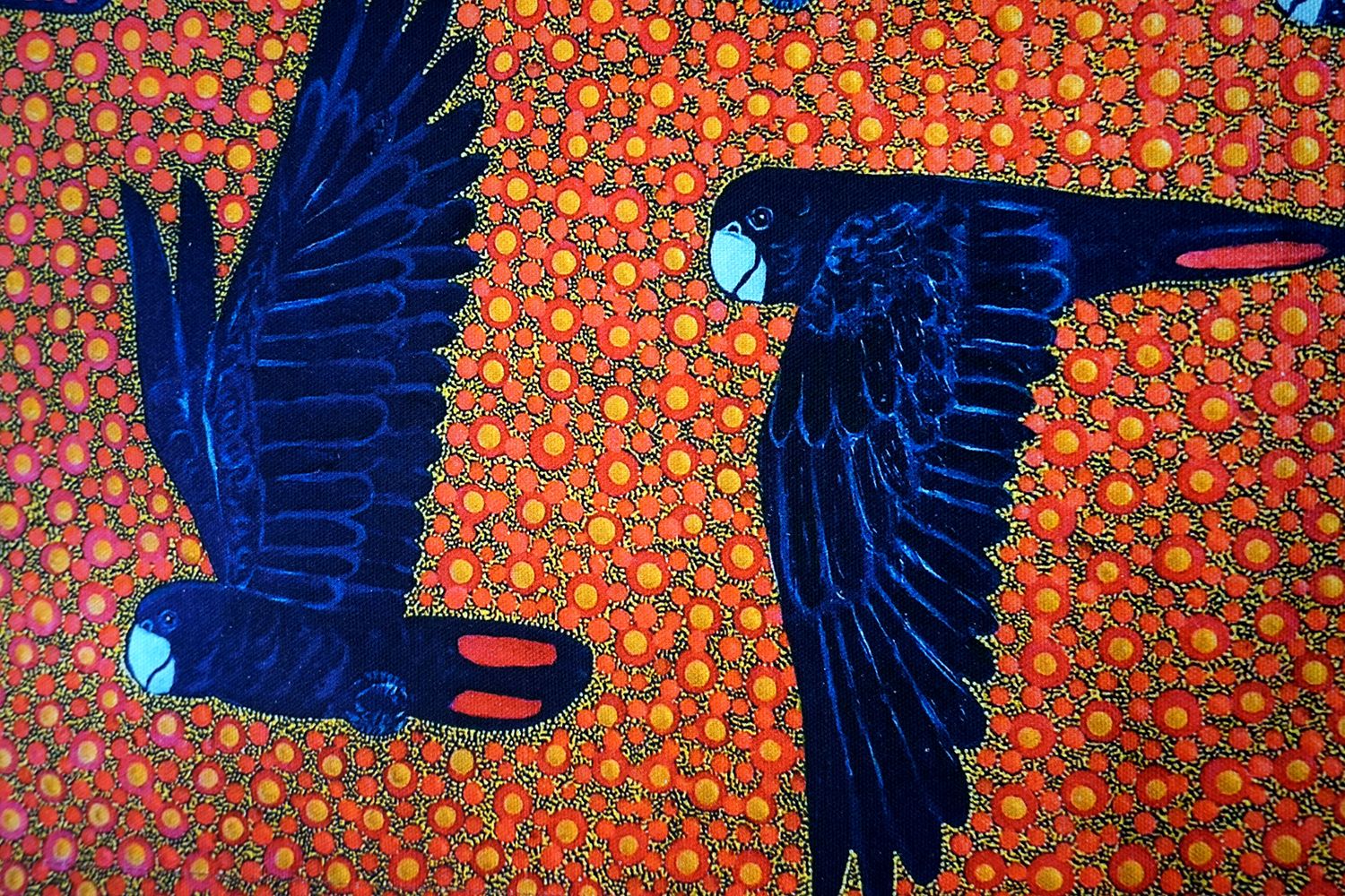 Cotton Tea Towel - Kathleen Buzzacott - Cockatoo