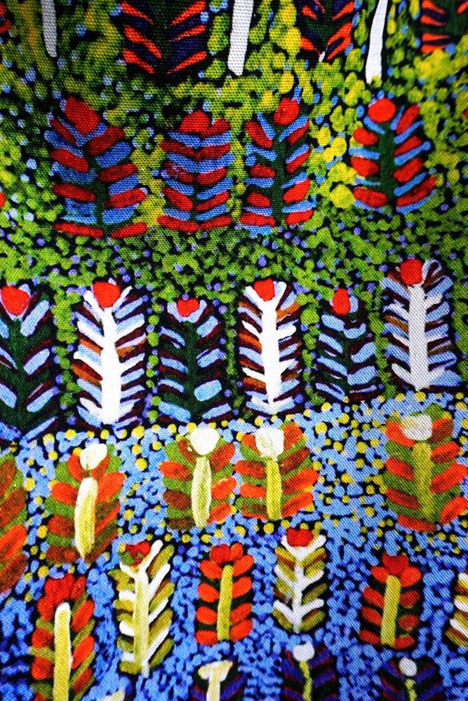 Cotton Tea Towel - Rosie Ross - Bush Medicine Plants