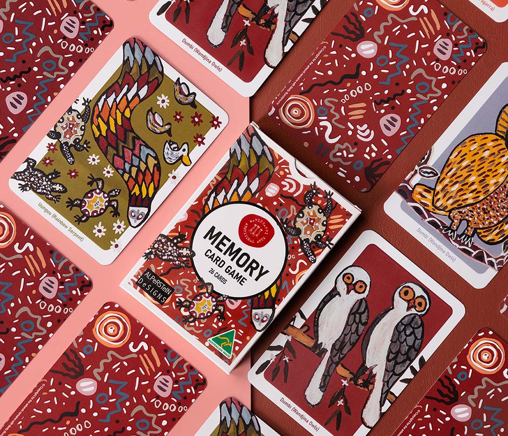 Memory Card Game - Waringarri Arts