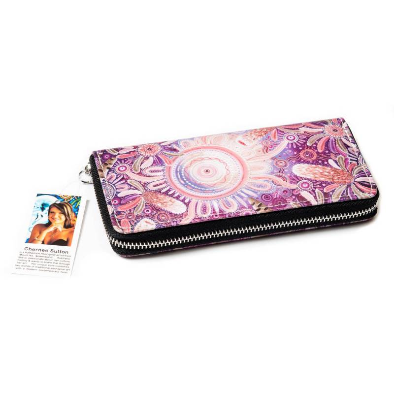 Zip Wallet - Chern'ee Sutton - Banksia