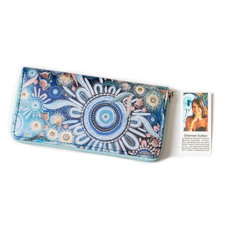 Zip Wallet - Chern'ee Sutton - Lilly Pilly