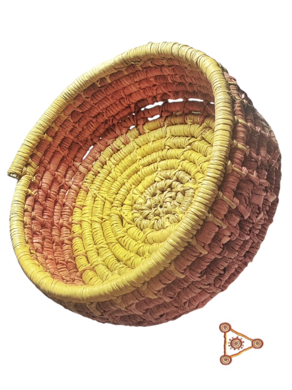 Small Coiled Pandanus Basket - Rose Wilfred