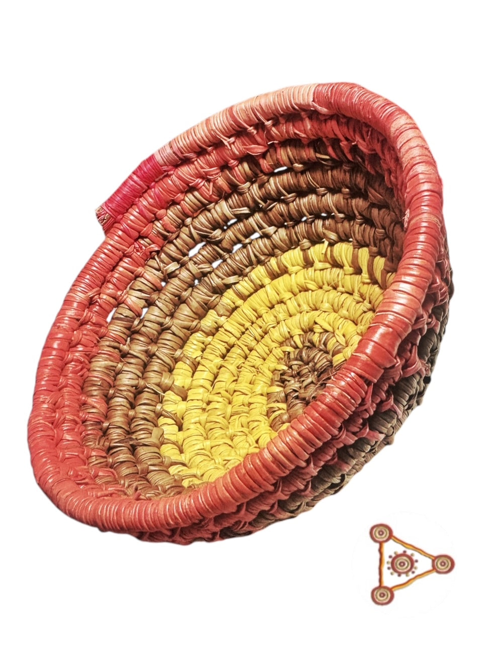 Small Coiled Pandanus Basket - Rose Wilfred
