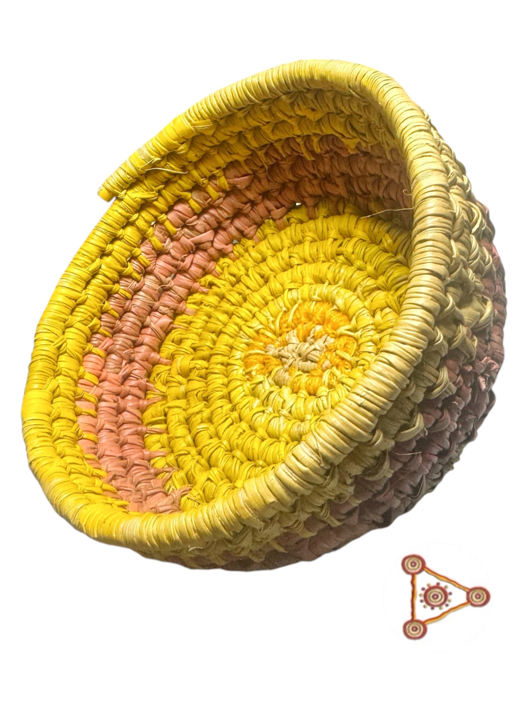 Small Coiled Pandanus Basket - Rose Wilfred