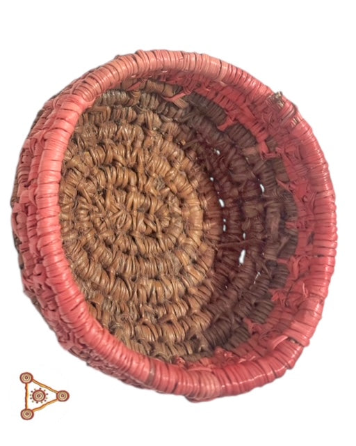 Small Coiled Pandanus Basket - Rose Wilfred