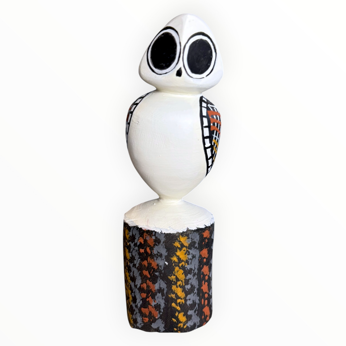 Owl Carving (White|M) - Mario Munkara .030