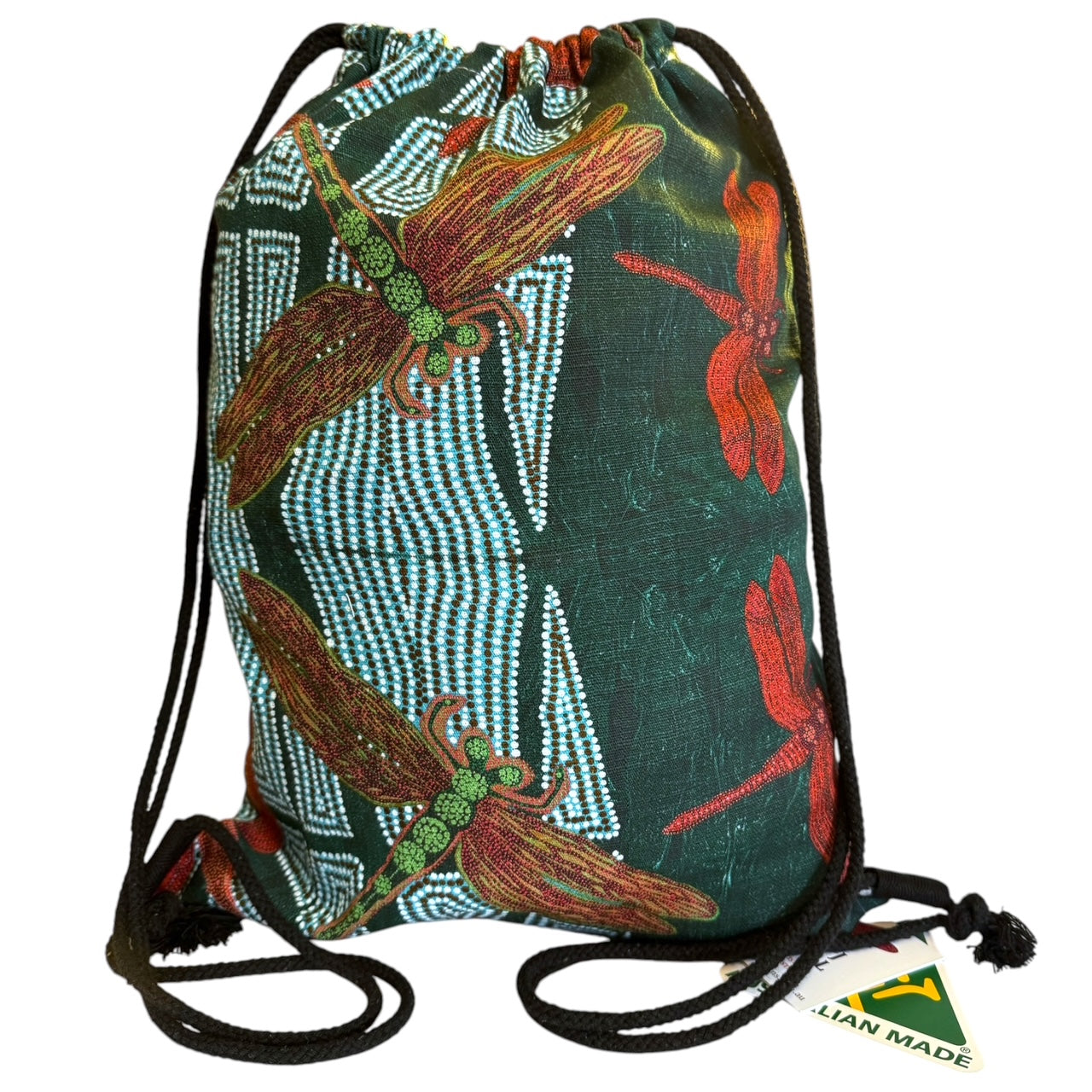 Drawsting Bag - Sheryl J Burchill - Rainforest
