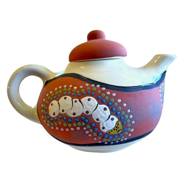 Tea Pot Large - Barbara Richards - Witchetty Grubs