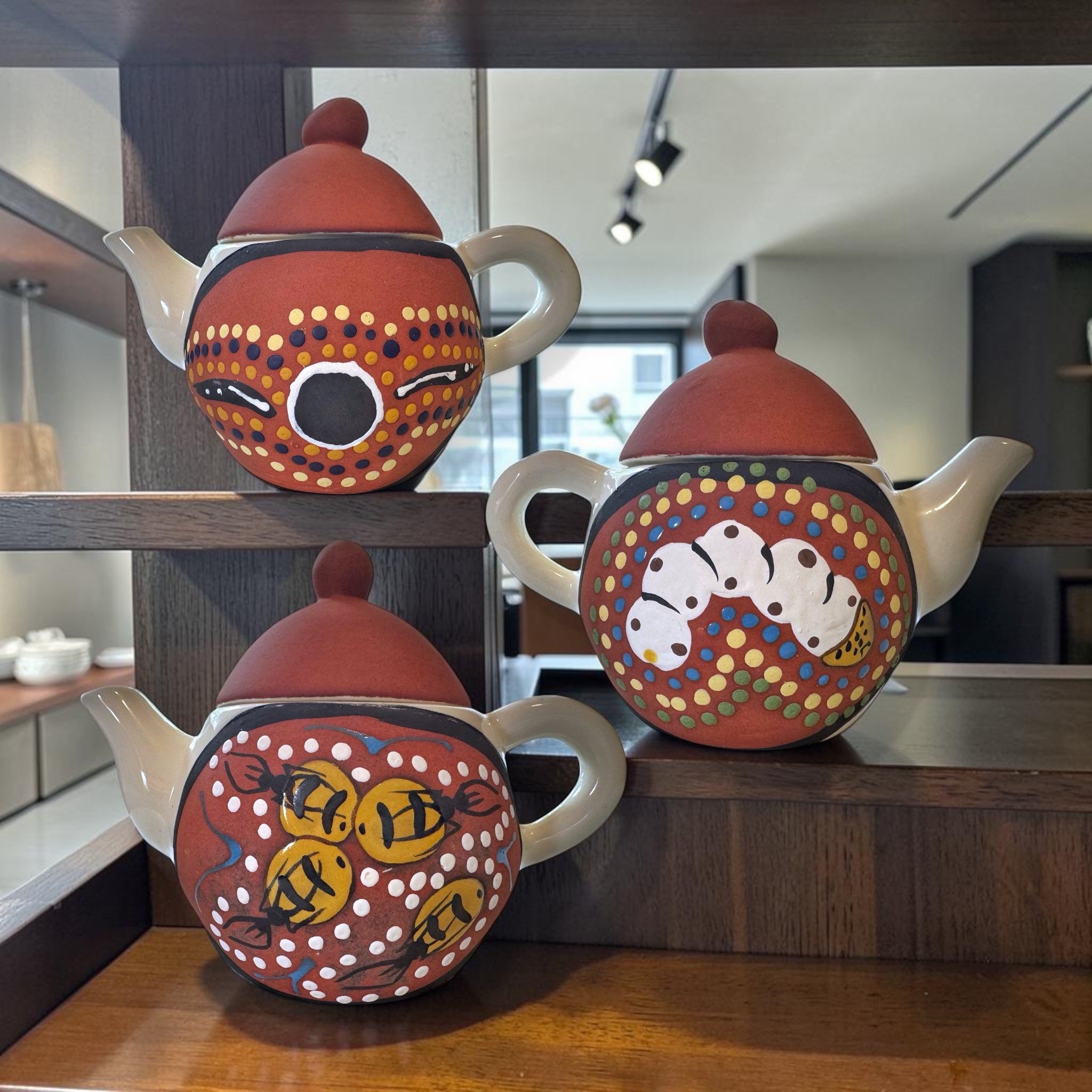 Tea Pot Medium - Barbara Richards - Honey Ants .01