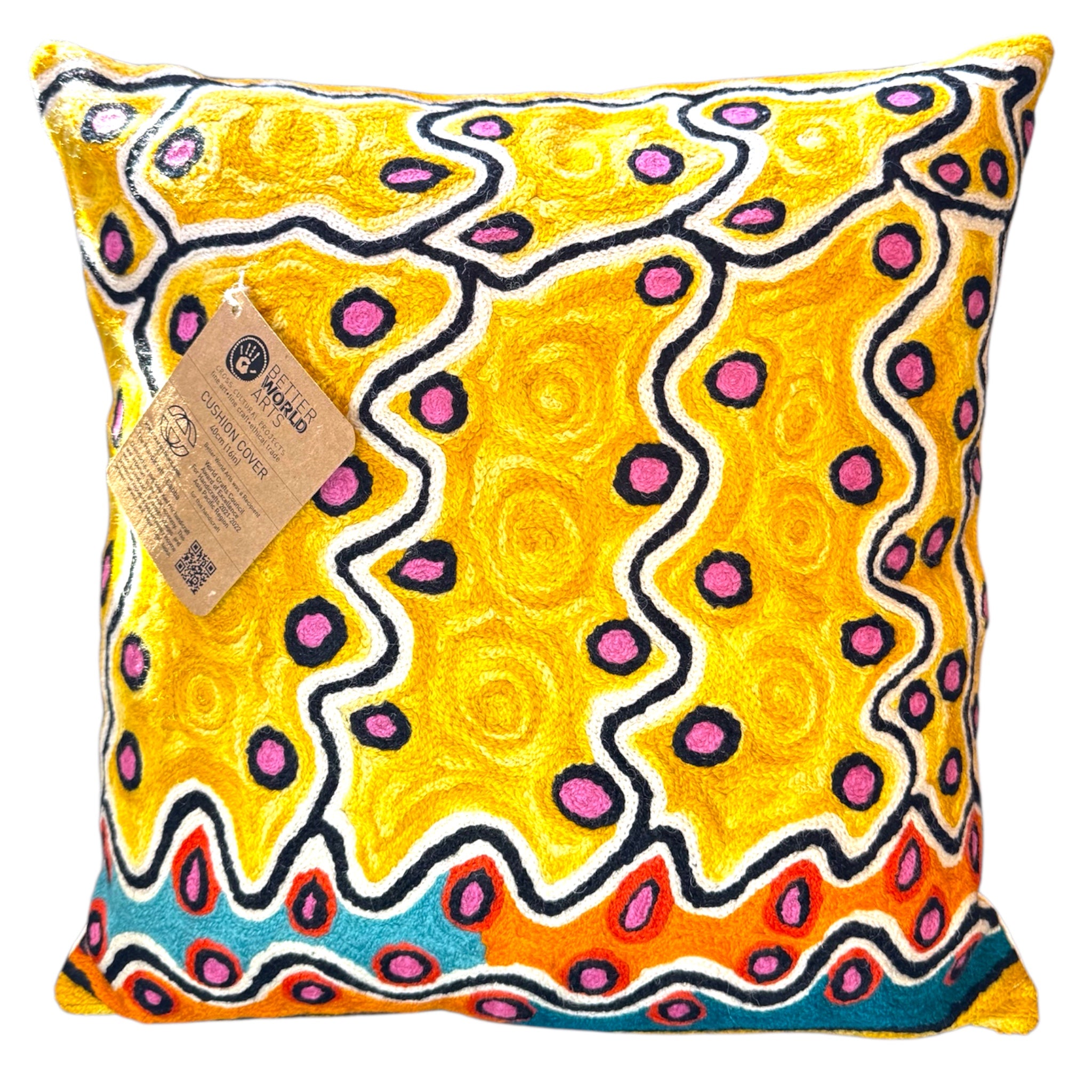 Wool Cushion Cover - Rama Kaltu-Kaltu Sampson