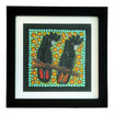 Kathleen Buzzacott - Redtail Black Cockatoos - Small, Framed .340