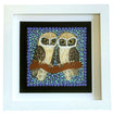 Kathleen Buzzacott - Boobook Owls - Small, Framed .010