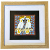 Kathleen Buzzacott - Sulphur Crested Cockatoos - Small, Framed .210