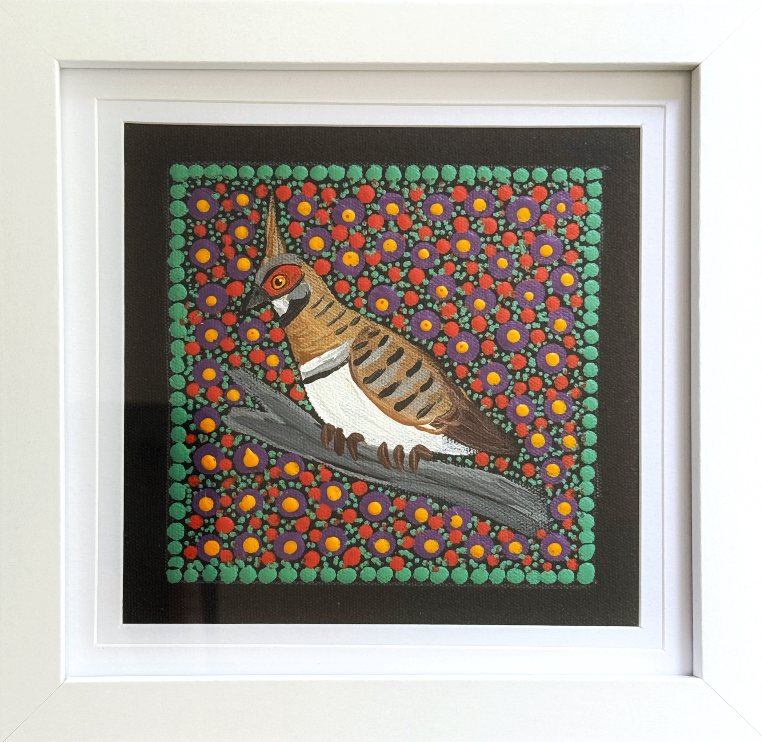 Kathleen Buzzacott - Spinifex Pigeon - Small, Framed .400
