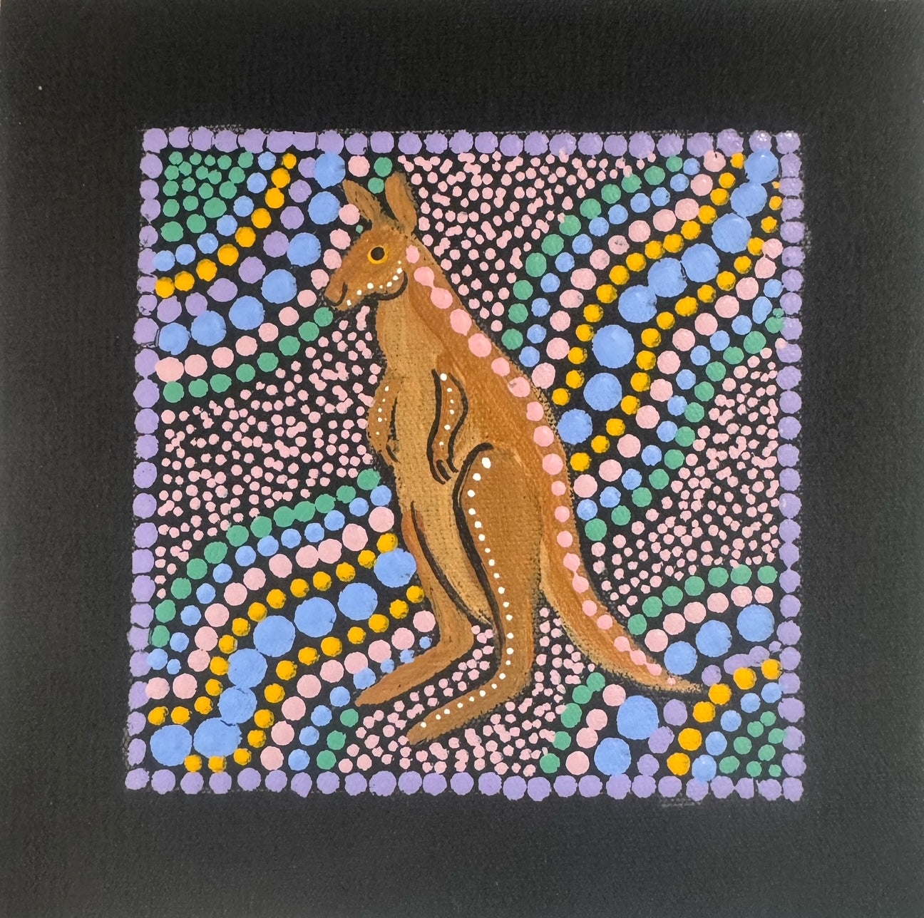 Kathleen Buzzacott - Kangaroo - Small, Framed .100