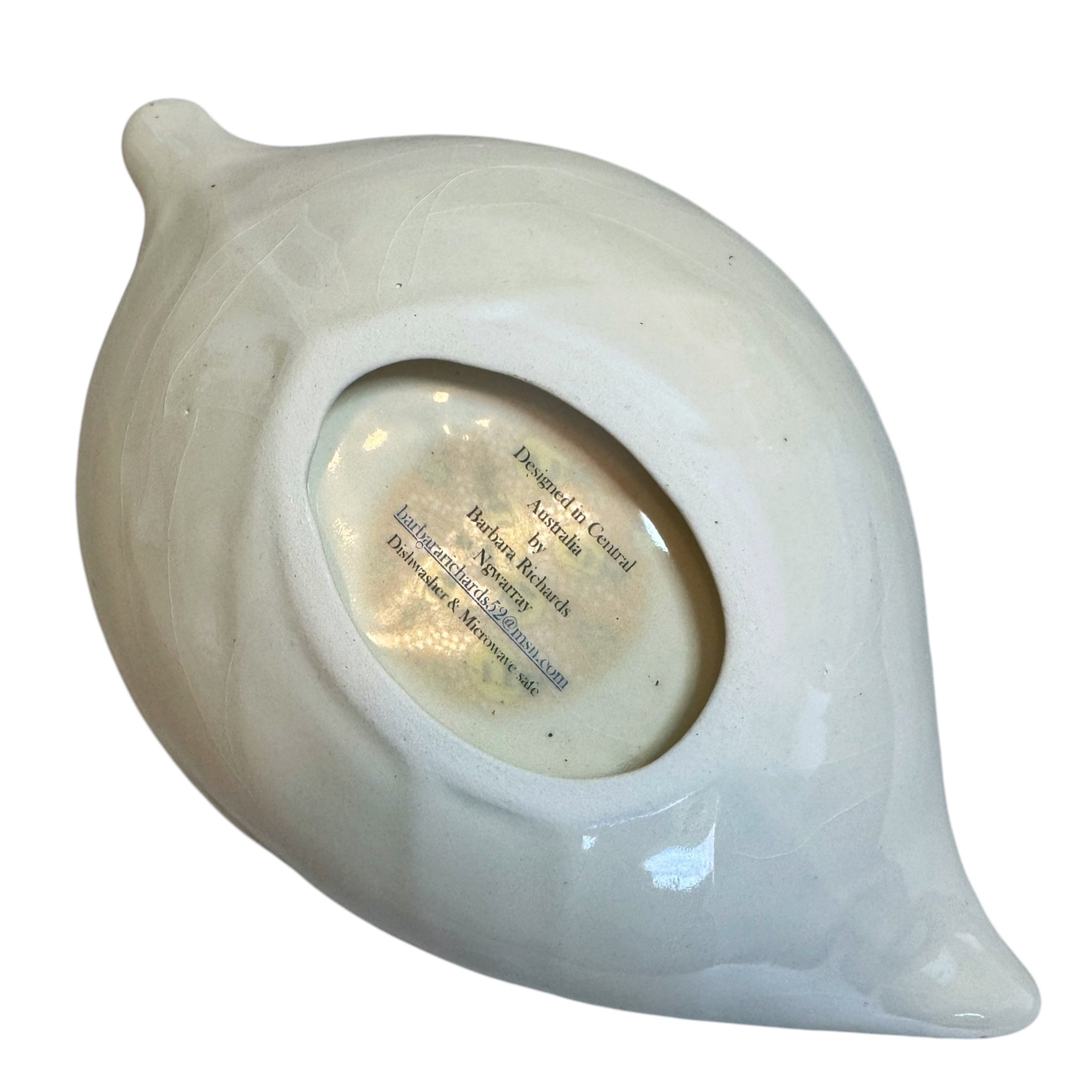 Ceramic Dish Small - Barbara Richards - Honey Ants