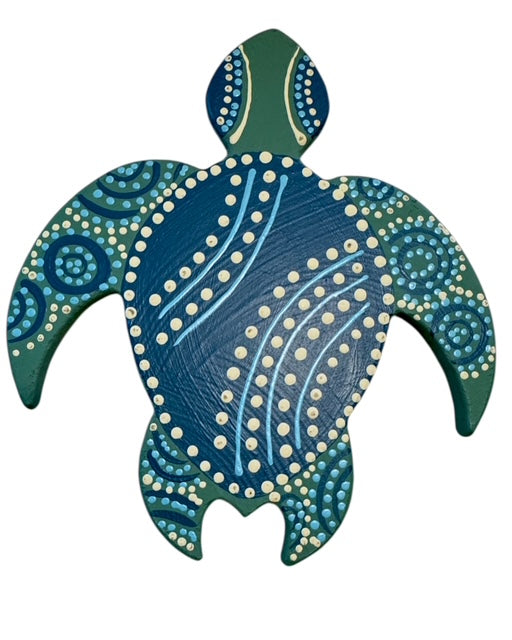 Turtle Ornament - Deidre Burgoyne Rosier 14cm